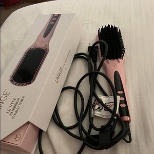 L’ange le vite hairbrush straightener